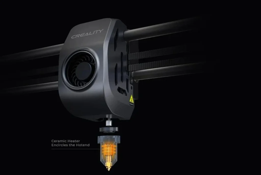 هات اِند سرامیکی(Ceramic hot end) پرینتر سه بعدی Creality K1 Max