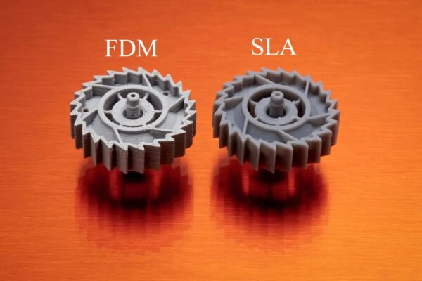 مقایسه FDM و SLA